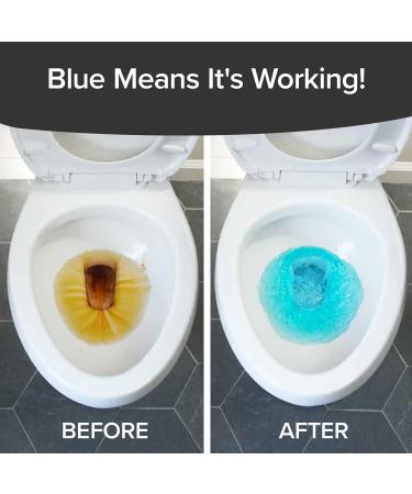 Mer-Maid Automatic Toilet Bowl Cleaner | AS-SEEN-ON-TV | Cleans, Freshens, Deodorizes | Lasts Up to 3 Months | Ultra-Strength Concentrated Formula | Easy-to-Use | 4 In Blue - Buy Online on GoSupps.com