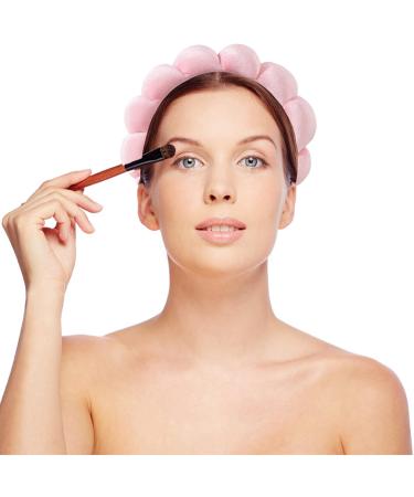 Puffy Makeup Headband Spa Headband for Women Sponge & Terry Towel Cloth Fabric Versed Headbands Hair Accessories for Skincare Yoga Face Washing Makeup Removal Shower and Facial Mask - Buy Online on GoSupps.com
