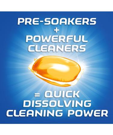 Finish Gelpacs Orange 54ct Dishwasher Detergent Tablets - 54 Count - Buy Online on GoSupps.com