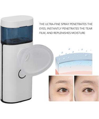 Eye Sprayer 1 5UM Portable Rechargeable Ultra Fine Eye Nebulizer Removable Water Replenishment Facial Mister with TPU Eyewash Cup for Face Moisturizing Eye Fatigue Relief - Buy Online on GoSupps.com