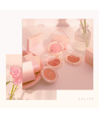 EGLIPS Cheek Fit Blusher_03 Peach Cheek Fit 4g/0.14oz - Korean Matte Powder Blush - Buy Online on GoSupps.com
