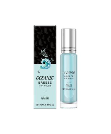Pheromones Perfumes for Women - Eau de Parfum Personal Roller Ball Perfume Long Lasting Charming Portable Dating Perfume Attractive to the Opposite Sex(0.5 fl.oz/15ml) Blue-Ocean Fresh