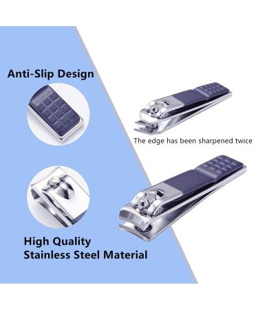 Premium Manicure Set for Men & Women | Portable Nail Clippers & Pedicure Tools | Grooming Kit | Perfect Gift for Husband & Friends - Buy Online on GoSupps.com