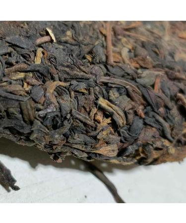 Pu-erh tea 1998 Hong Kong customization Thick Paper Dai Wenqing Yi Wu Zhengshan 357g Raw - Buy Online on GoSupps.com