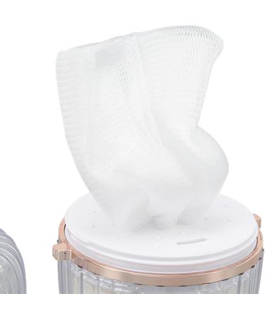 Qukaim Scalp Scrubber Foaming Net Scalp Scrubber Brush 2 in 1 Double Headed Mesh Facial Cleansing Brush with Sponge - Buy Online on GoSupps.com