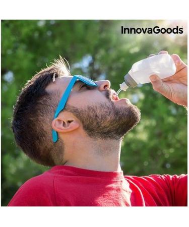 InnovaGoods IG115281 Hydration Belt - Unisex Adult Black - One Size | Best for Running & Fitness | International Shipping Available - Buy Online on GoSupps.com