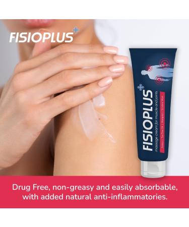 Fisioplus Pain Relief Cream Massage Rub for Neck Shoulders Muscles Joints and Back Pain | Arnica | St Johns Wort | Triple Pack 3 x 250ml | Tea Tree Oil 750 ml (Pack of 1) - Buy Online on GoSupps.com