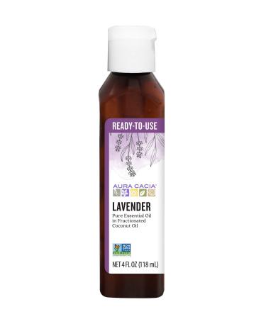 Aura Cacia Pure Essential Oil Lavender 4 fl oz (118 ml)