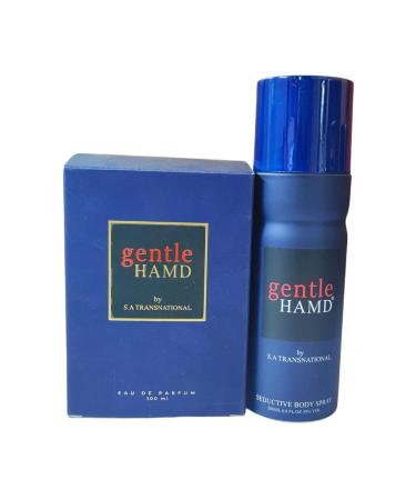 GENTLE HAMD Harmony Unisex Fragrance Gift Combo: Long-Lasting Eau de Perfume +Free Deodorant Set - 100ml + 200ml - Buy Online on GoSupps.com