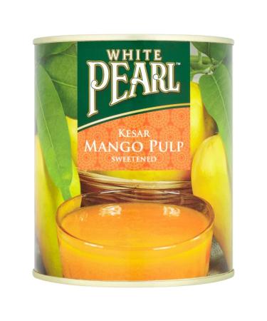 White Pearl Kesar Mango Pulp Sweetened 850g-Food
