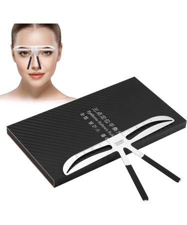 Dioche Permanent Precision Eyebrow Ruler for Classic European and Akinami Styles | Precise Measuring and Shaping Stencil with Three Point Positioning for Symmetry (Qiu bo mei) - Buy Online on GoSupps.com