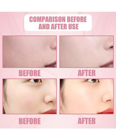  CeFoney Face Makeup Gel Cream Heat Shrink Pore Cream Moisturizing Base Gel for Matte Base Makeup Oil Control and Smooth Fine Lines - Buy Online on GoSupps.com