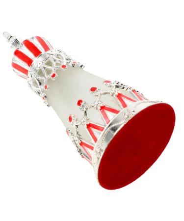 Ipetboom Dubai Perfume Empty Bottle Dropper Bottle Glass Arab 10x5CM Silver