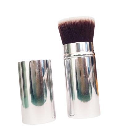 Beavorty makeup tool retractable blush brush foundation applicator powder foundation brush travel makeup cosmetic applicator makeup supplies powder brush artificial fiber telescopic