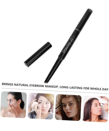 FOMIYES 3pcs Rotate Eyebrow Pencils Double Head Eyebrow Pencil To Rotate Lasting Chocolate 1 count (Pack of 1) Chocolatex3pcs - Buy Online on GoSupps.com