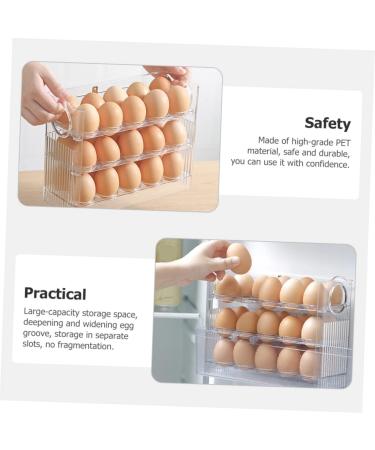 PRETYZOOM Egg Storage Box Egg Holder for Fridge Egg Preservation Holder Fridge Egg Holder Dedicated Egg Box - Buy Online on GoSupps.com
