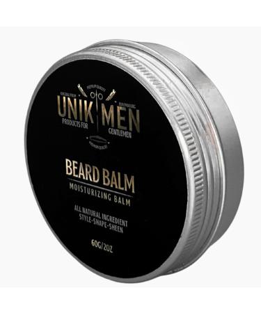 Unik Men Baume Barbe 60g avec Huile de Jojoba Beurre de Karit et Vitamine E Hydratant et Protecteur - Buy Online on GoSupps.com