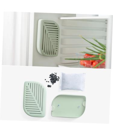HOMSFOU 3pcs Leaf Refrigerator Deodorant Box - Activated Carbon Air Purifier for Fresh Fridge Odor Removal - Buy Online on GoSupps.com