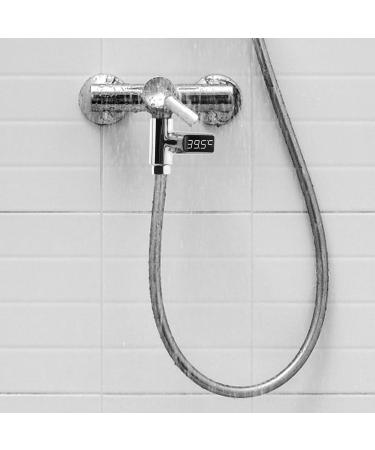 Zerodeko Digital Shower Thermometer | LED Water Temperature Display | Accurate Baby Bath Monitor | International Shipping Available - Buy Online on GoSupps.com