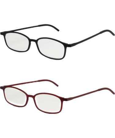Buy Ultra-Thin 1.5x Portable Anti-Blu-Ray Reading Glasses for Women - Stylish & Secure - Buy Online on GoSupps.com