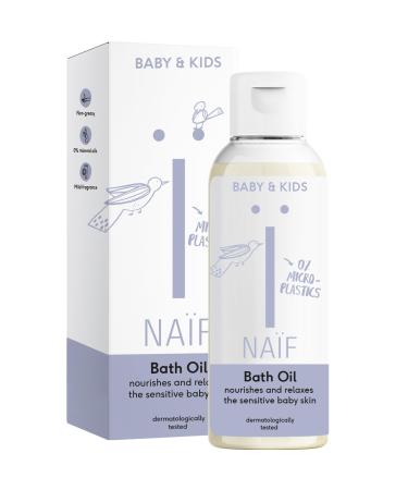 Na f Na f Soft Bath Oil - 100 ml - for babies and children - natural ingredients - vegan