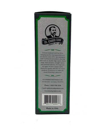 Colonel Ichabod Conk Lime After Shave Cologne 4 Fl. Oz. Glass Bottle Aftershave Lime 1 Fl Oz (Pack of 1) - Buy Online on GoSupps.com