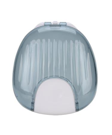 Compact Orthodontic Retainer Case & Denture Box - Portable Gray Storage for Retainers & Denture Cleaning - Buy Online on GoSupps.com