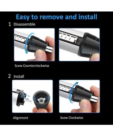 4 in 1 Women's Nose Hair Trimmer - Electric Ear & Facial Hair Clipper USB Rechargeable Perfect for Bathroom Grooming - Buy Online on GoSupps.com