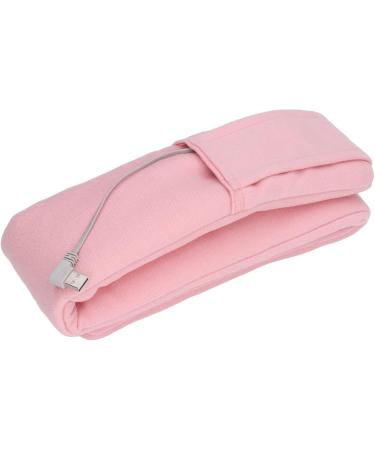 USB Heating Pillows for Neck Pain Relief | Washable Thermal Neck Bandage | 3 Temperature Levels | Soft Pink - Buy Online on GoSupps.com