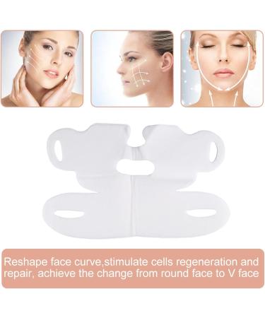 V Face Lifting Mask Facial Skin Tightening Mask Jawline Sculpting Mask for Face Skin Tightening - Buy Online on GoSupps.com