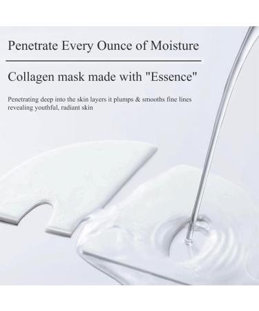 Bio Collagen Face Mask - Korean Deep Hydration Anti-Wrinkle Sheet Masks (6 Sheets) for Glowing Skin | Pure Collagen Overnight Treatment - Buy Online on GoSupps.com