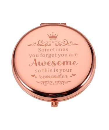 Graduation Gifts for Him Her Class of 2023 Senior Gifts Makeup Compact Mirror Gifts for Female Women Daughter Sisters Graduating 8th 12th Grade Seniors Grad Gifts College Graduates Pocket Mirror Gift