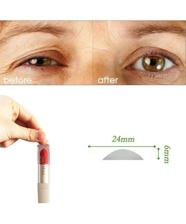 Akliocss 6MM Invisible Eyelid Tape Instant Eye Lift Strips One-sided Sticky Eyelid Sticker - for Hooded Droopy Uneven or Mono-eyelids Waterproof 6MM 280Pcs Pink - Buy Online on GoSupps.com