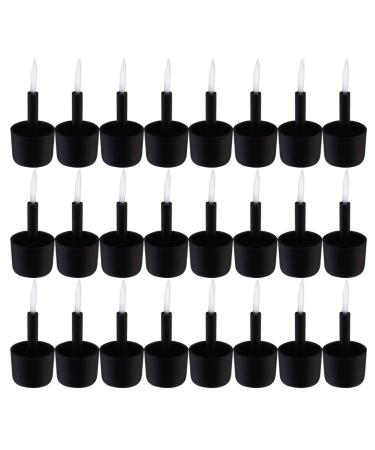 FRCOLOR 200Pcs Nail Polish Brush Disposable Nail Polish Replacement Brush Dipping Gel Liquid Nail Brushes Art Tools