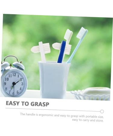 Gatuida 18-Piece Double-Headed Artificial Toothbrush Set for Dental Prosthesis - Travel-Friendly Oral Care Tools - Buy Online on GoSupps.com
