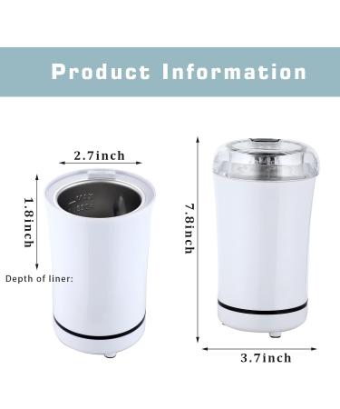 Multifunctional Electric Pill Crusher Grinder | Grind Medicine & Vitamins for All Sizes | Ideal for Elderly Children & Pets - White - Buy Online on GoSupps.com