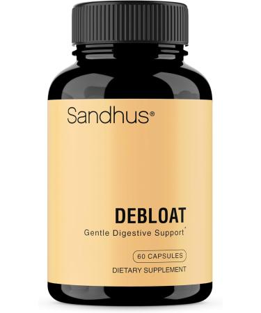 Sandhu's Liver Detox & Debloat Support Supplement Capsules for Women & Men | Supports Liver Digestive & Gut Health | Helps Ease Bloating | Gentle on Stomach - Buy Online on GoSupps.com