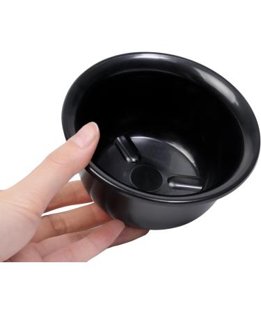 Qaziuy Black Shaving Foam for Men | Manual Shaving Cream Bowl & Brush | Premium Black Shaving Soap Cup - Buy Online on GoSupps.com