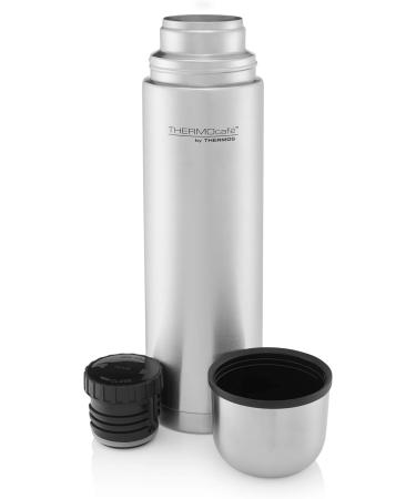 Thermos Thermo Cafe 181109 Silver Stainless Steel Flask - 0.5 Litre | Single - Buy Online on GoSupps.com