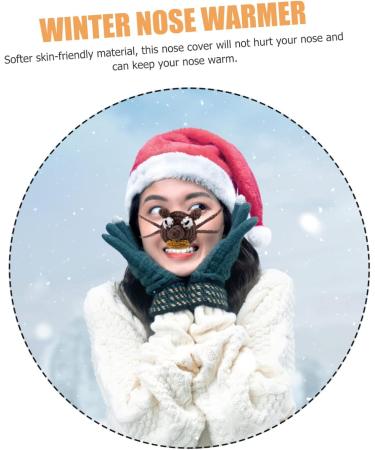 Gatuida 5th Winter Knitted Nose Warmer | Reusable Mask & Dust Protection for Animals | Perfect Birthday Party Accessory & Bicycle Cover - Buy Online on GoSupps.com