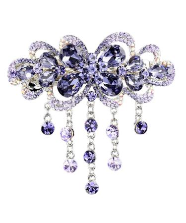 Solustic hairpin Japanese hair accessories vintage-hair accessories.Hanfu hair jewelry torture hemp hair accessories.Hair clipping violet form the vintage zinclegation Miss