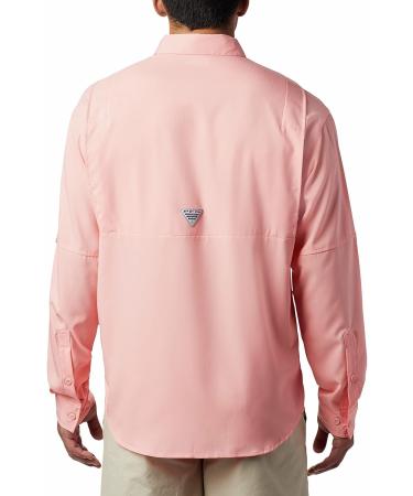 Columbia Men's Plus Tamiami II Long Sleeve Shirt - Sorbet, Size Large - Buy Online on GoSupps.com