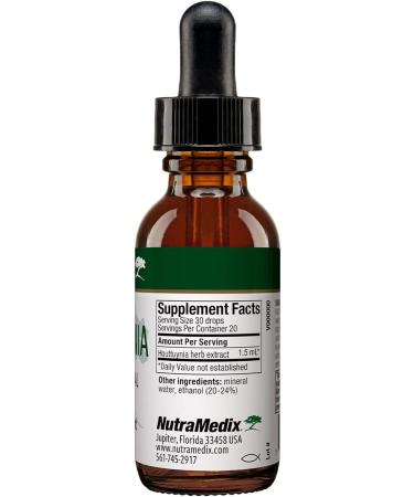 NutraMedix Houttuynia 1 fl oz - Immune & Microbial Support Supplement - Buy Online on GoSupps.com
