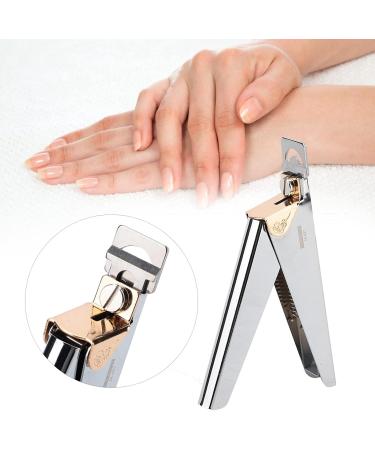 Acrylic Nail Clipper Professional U Shape Nail Clipper Stainless Steel Artificial Nail Trimmer Nail Art Fake Nail Clipper Salon Home Nail Art Tools - Buy Online on GoSupps.com