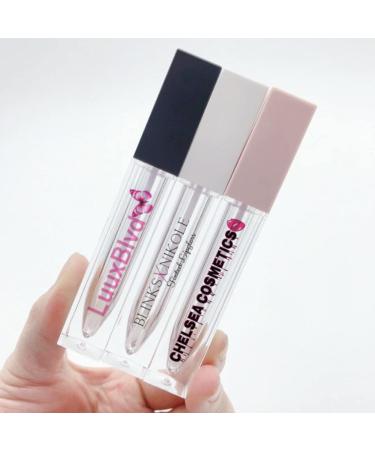 100PCS Clear Lip Gloss Labels with Personalized Custom Logo | Eyelash Stickers for Lip Stick DIY | Transparent Chapstick Labels for Lip Balm (1.5x6cm) - Buy Online on GoSupps.com