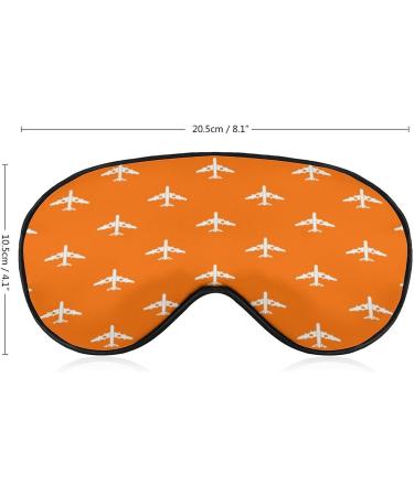 Military Fighter Plane Pattern Sleeping Blindfold Mask - Adjustable Eye Shade for Men and Women - Buy Online on GoSupps.com