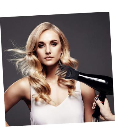Didiseaon 25 Pcs Hair Dryer Comb Blow Dryer Comb Bachelorette Party Hairdressing Tool Hair Dryer Nozzle Adapter Wide-tooth Comb Attachment Hair Dryer Diffuser Collector Plastic Modeling 13x6cmx5pcs Blackx5pcs - Buy Online on GoSupps.com