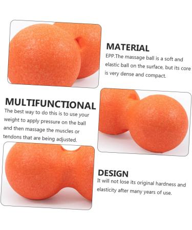 Buy Beavorty Peanut Massage Balls - Deep Tissue Lacrosse Massage Roller for Mobility & Foot Relief | Best Fitness & Yoga Accessory - Buy Online on GoSupps.com