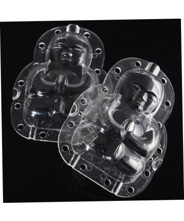 TEHAUX 4 Pcs Vegetable Shaping Mold Fruit Computer Accessories Practical Forming Mold Pumpkin Stereotypes Transparentx2pcs 10x7cmx2pcs - Buy Online on GoSupps.com