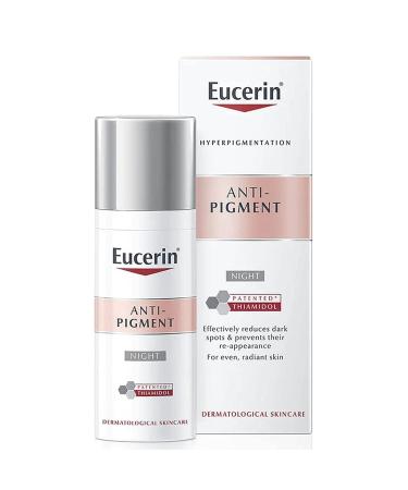 Eucerin ANTI-PIGMENT - Pigment Reducing Night Cream - 50 milliliters (1.7 ounces) 1.7 Fl Oz (Pack of 1)